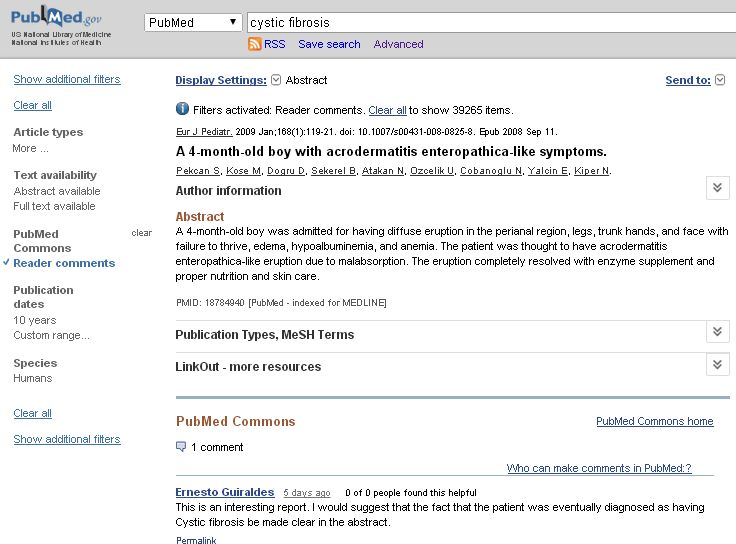 FireShot Screen Capture #742 - 'A 4-month-old boy with acrodermatitis enteropa___ [Eur J Pediatr_ 2009] - PubMed - NCBI' - www_ncbi_nlm_nih_gov_pubmed__term=cystic+fibrosi