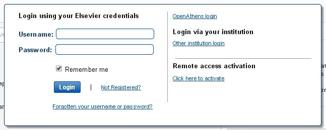 EMBASE remote access activation