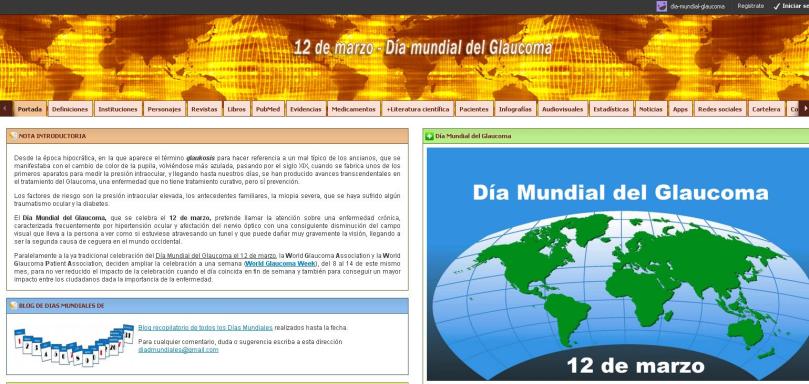 Dia mundial Glaucoma 2015